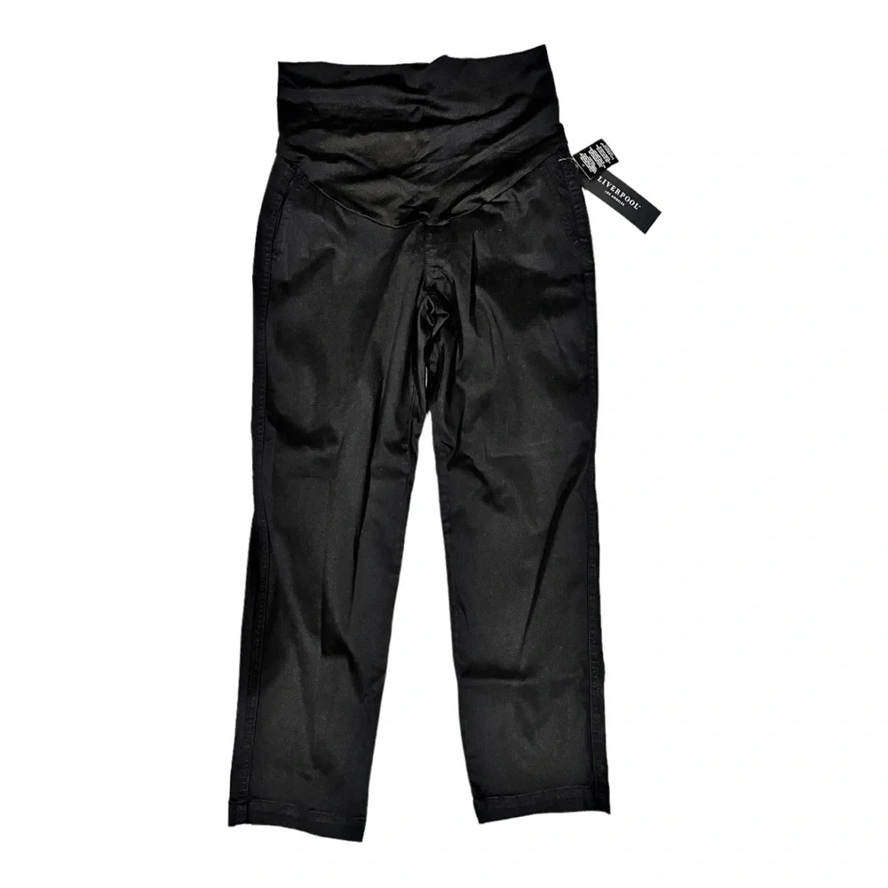 Liverpool the Trouser Maternity Pants in Black, NWT, Size M